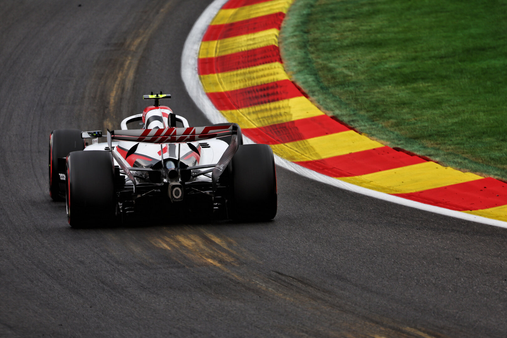 GP BELGIO, Oliver Bearman (GBR) Haas F1 Team VF-26.
17.07.2026. Formula 1 World Championship, Rd 10, Belgian Grand Prix, Spa Francorchamps, Belgium, Practice Day.
 - www.xpbimages.com, EMail: requests@xpbimages.com © Copyright: Patching / XPB Images