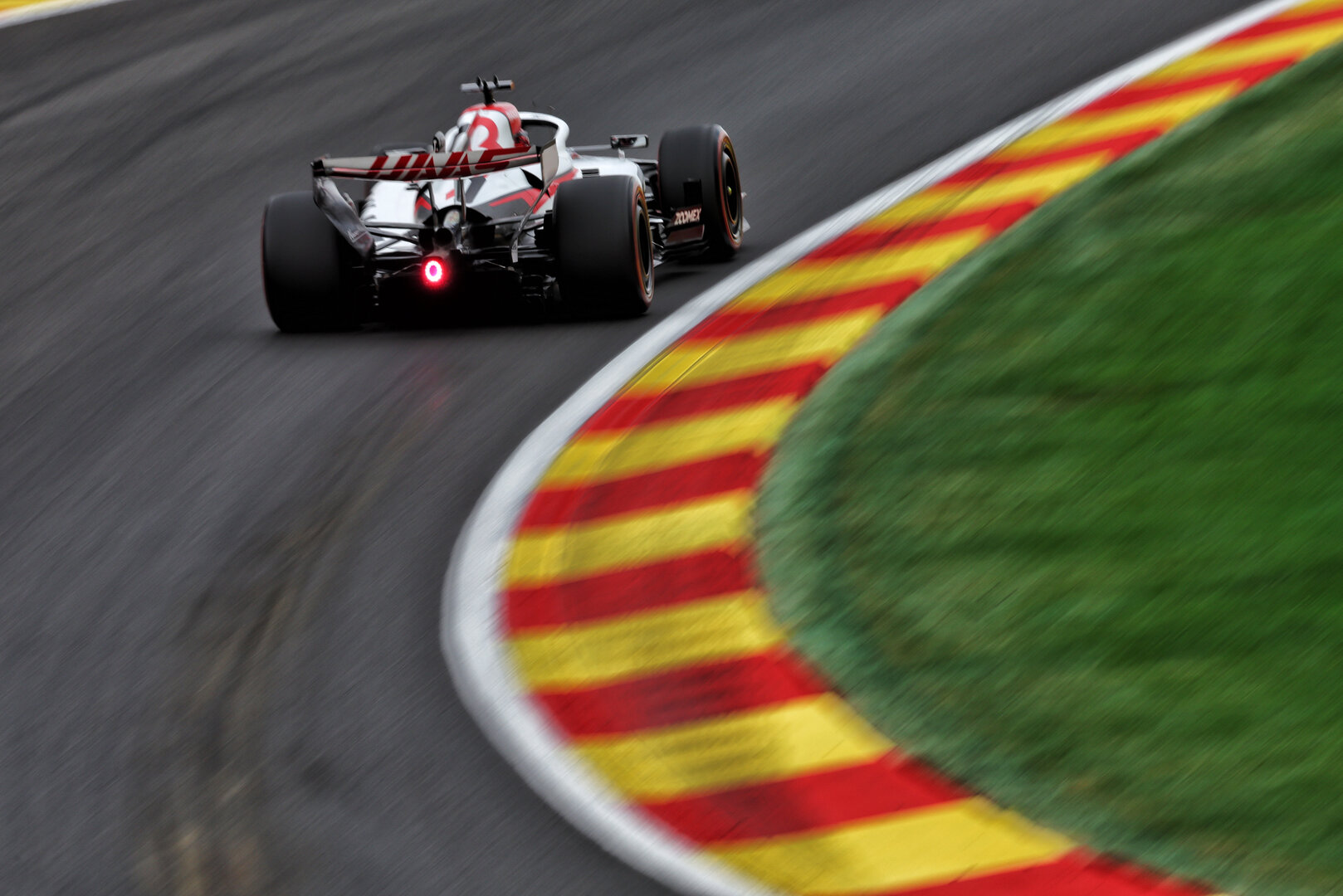 GP BELGIO, Esteban Ocon (FRA) Haas F1 Team VF-26.
17.07.2026. Formula 1 World Championship, Rd 10, Belgian Grand Prix, Spa Francorchamps, Belgium, Practice Day.
 - www.xpbimages.com, EMail: requests@xpbimages.com © Copyright: Patching / XPB Images