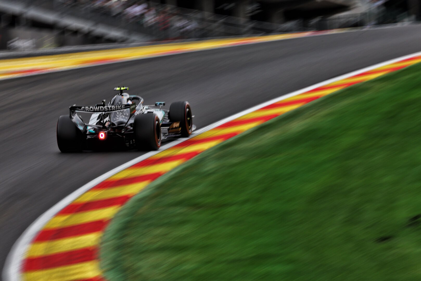 GP BELGIO, Andrea Kimi Antonelli (ITA) Mercedes AMG Formula One Team W17.
17.07.2026. Formula 1 World Championship, Rd 10, Belgian Grand Prix, Spa Francorchamps, Belgium, Practice Day.
 - www.xpbimages.com, EMail: requests@xpbimages.com © Copyright: Patching / XPB Images