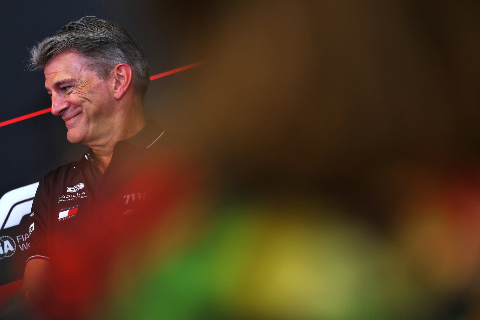 GP BELGIO, Graeme Lowdon (GBR) Cadillac Formula 1 Team, Team Principal in the FIA Press Conference.
17.07.2026. Formula 1 World Championship, Rd 10, Belgian Grand Prix, Spa Francorchamps, Belgium, Practice Day.
 - www.xpbimages.com, EMail: requests@xpbimages.com © Copyright: Patching / XPB Images