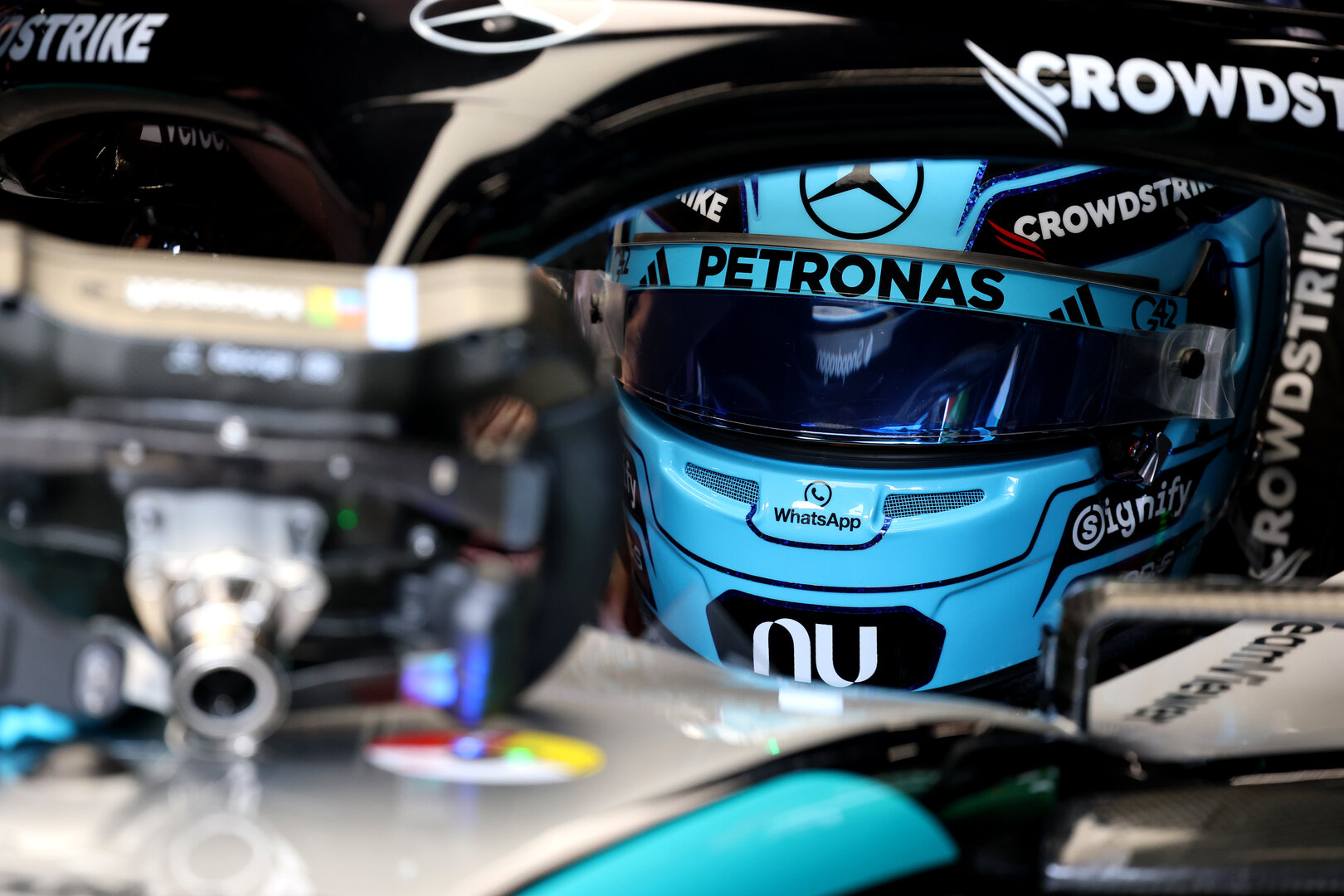 GP BELGIO, George Russell (GBR) Mercedes AMG Formula One Team W17.
17.07.2026. Formula 1 World Championship, Rd 10, Belgian Grand Prix, Spa Francorchamps, Belgium, Practice Day.
- www.xpbimages.com, EMail: requests@xpbimages.com © Copyright: Batchelor / XPB Images