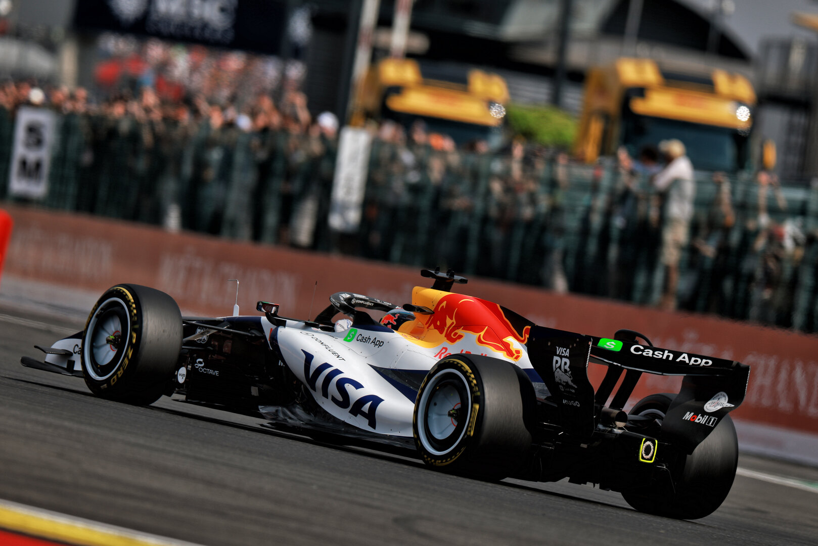 GP BELGIO, Arvid Lindblad (GBR) Racing Bulls Formula One Team VCARB 03.
17.07.2026. Formula 1 World Championship, Rd 10, Belgian Grand Prix, Spa Francorchamps, Belgium, Practice Day.
- www.xpbimages.com, EMail: requests@xpbimages.com © Copyright: Charniaux / XPB Images