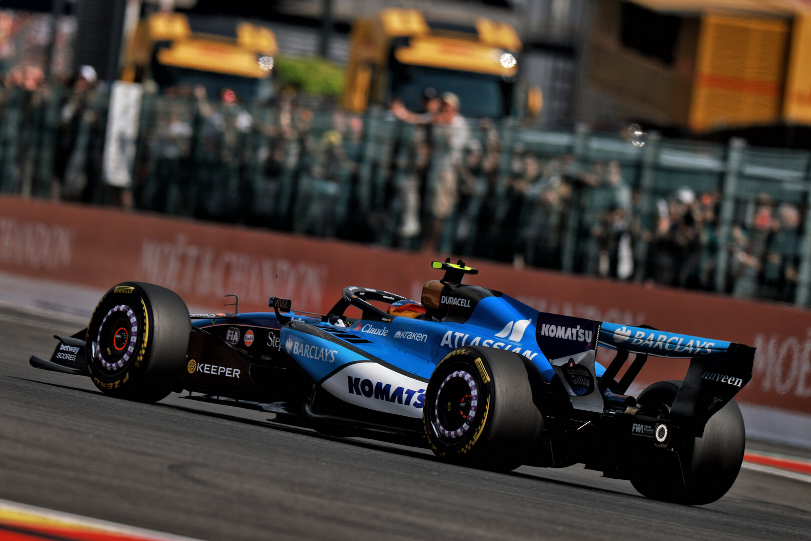 GP BELGIO, Carlos Sainz (ESP) Williams F1 Team FW48.
17.07.2026. Formula 1 World Championship, Rd 10, Belgian Grand Prix, Spa Francorchamps, Belgium, Practice Day.
- www.xpbimages.com, EMail: requests@xpbimages.com © Copyright: Charniaux / XPB Images