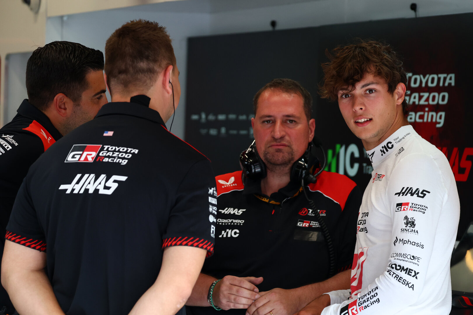 GP BELGIO, Oliver Bearman (GBR) Haas F1 Team.
17.07.2026. Formula 1 World Championship, Rd 10, Belgian Grand Prix, Spa Francorchamps, Belgium, Practice Day.
- www.xpbimages.com, EMail: requests@xpbimages.com © Copyright: Bearne / XPB Images