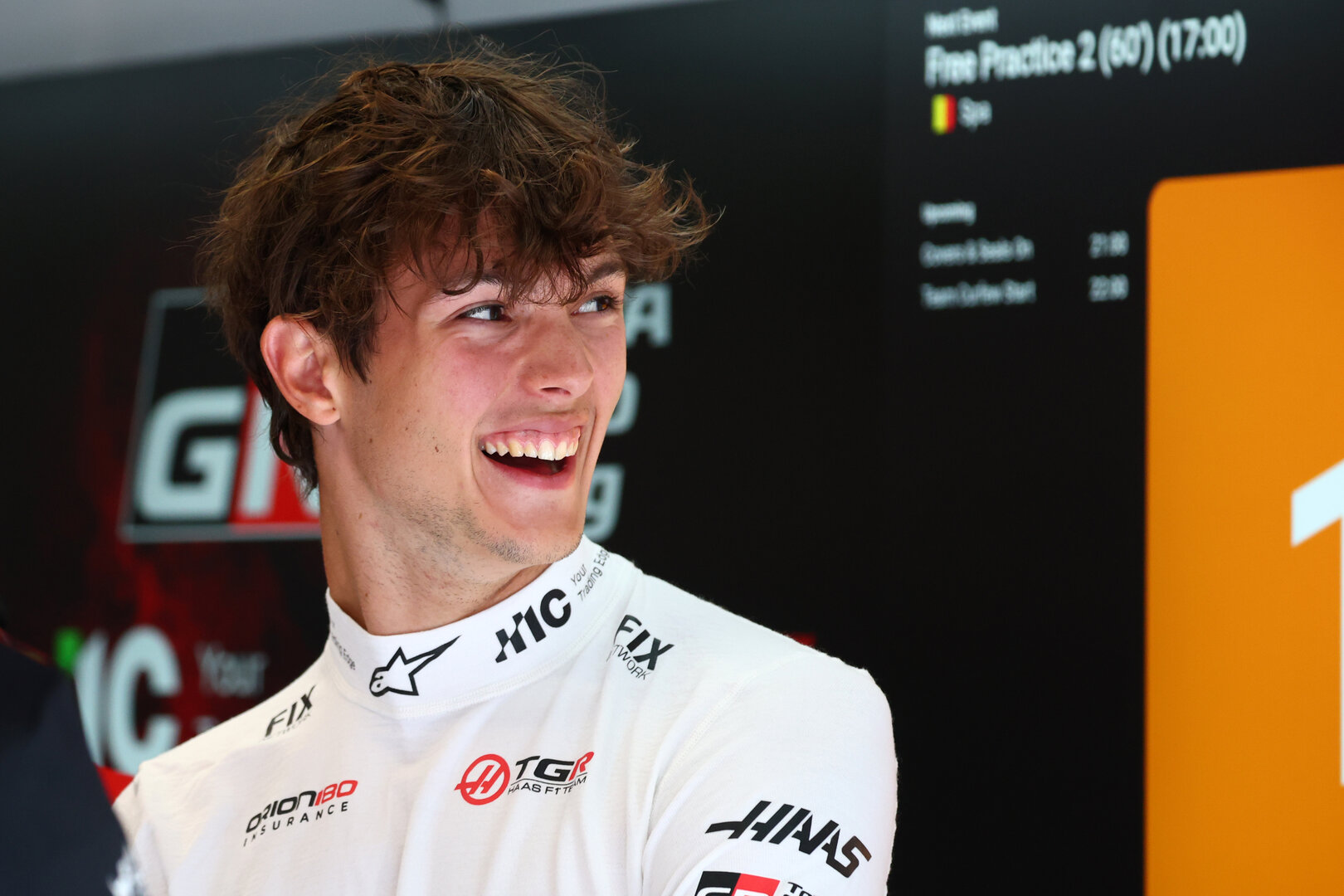 GP BELGIO, Oliver Bearman (GBR) Haas F1 Team.
17.07.2026. Formula 1 World Championship, Rd 10, Belgian Grand Prix, Spa Francorchamps, Belgium, Practice Day.
- www.xpbimages.com, EMail: requests@xpbimages.com © Copyright: Bearne / XPB Images