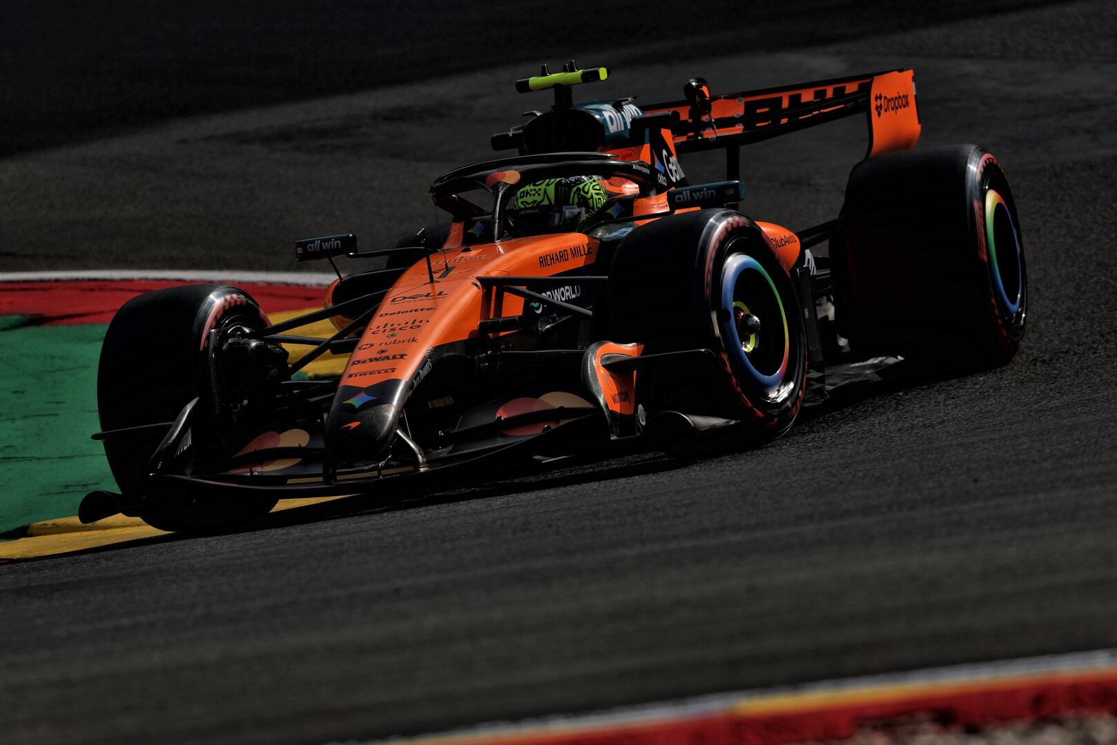 GP BELGIO, Lando Norris (GBR) McLaren F1 Team MCL40.
17.07.2026. Formula 1 World Championship, Rd 10, Belgian Grand Prix, Spa Francorchamps, Belgium, Practice Day.
- www.xpbimages.com, EMail: requests@xpbimages.com © Copyright: Charniaux / XPB Images