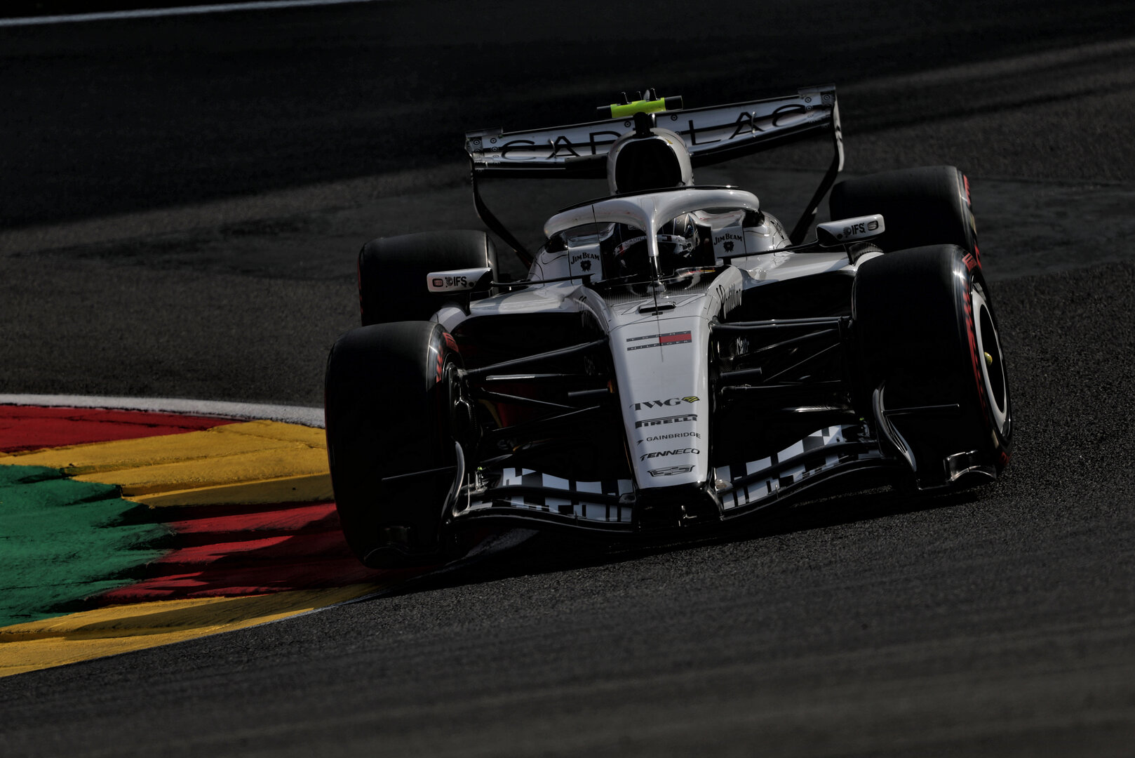 GP BELGIO, Valtteri Bottas (FIN) Cadillac Formula 1 Team MAC-26.
17.07.2026. Formula 1 World Championship, Rd 10, Belgian Grand Prix, Spa Francorchamps, Belgium, Practice Day.
- www.xpbimages.com, EMail: requests@xpbimages.com © Copyright: Charniaux / XPB Images