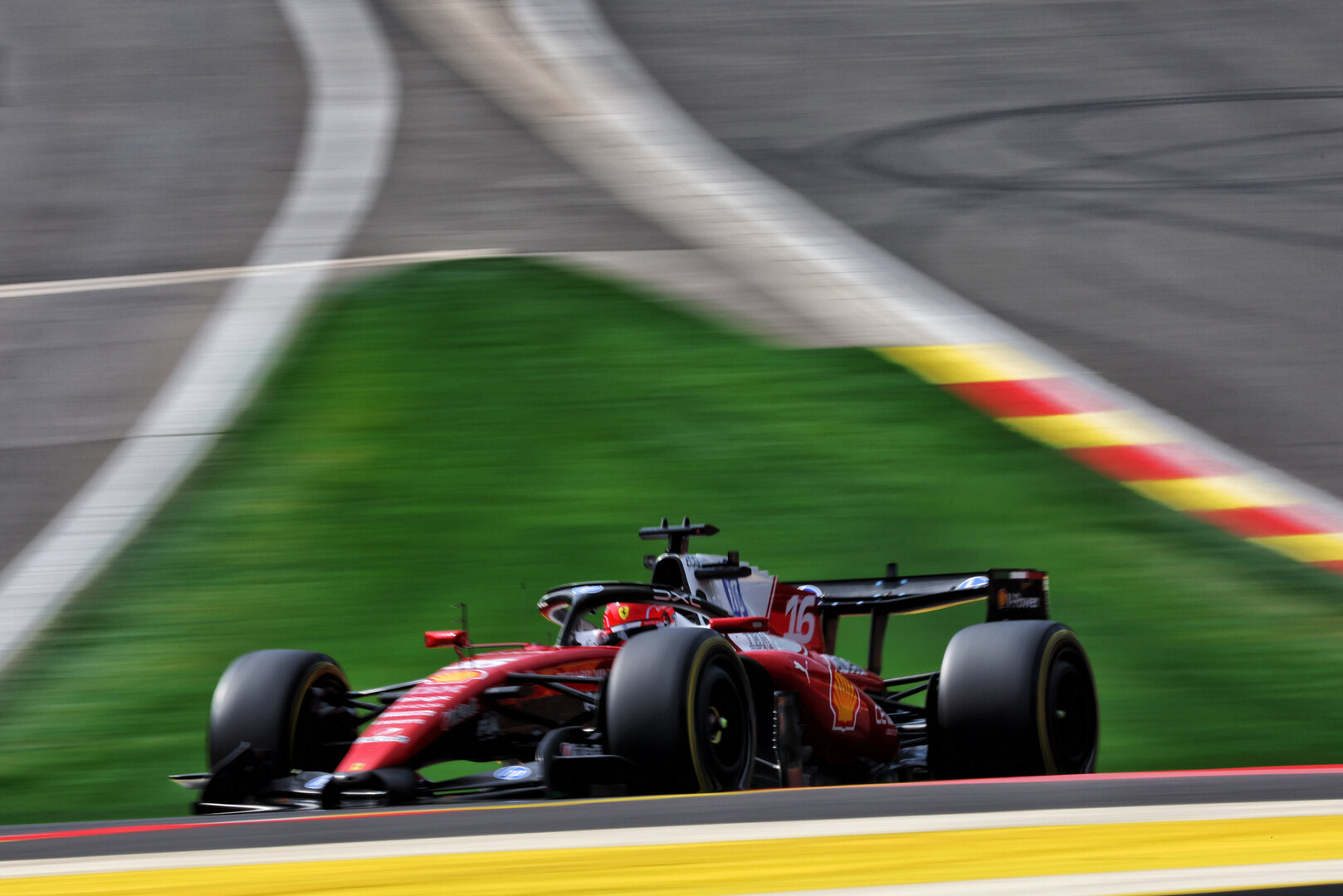 GP BELGIO, Charles Leclerc (MON) Ferrari SF-26.
17.07.2026. Formula 1 World Championship, Rd 10, Belgian Grand Prix, Spa Francorchamps, Belgium, Practice Day.
 - www.xpbimages.com, EMail: requests@xpbimages.com © Copyright: Patching / XPB Images