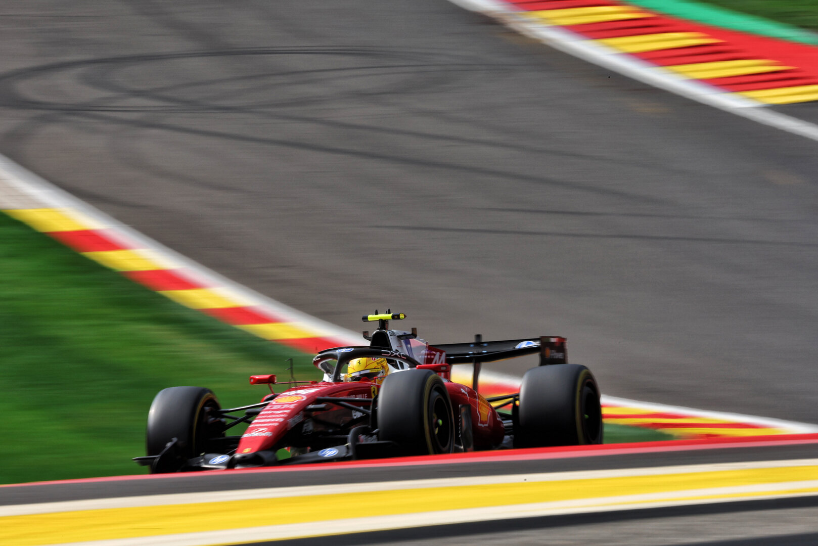 GP BELGIO, Lewis Hamilton (GBR) Ferrari SF-26.
17.07.2026. Formula 1 World Championship, Rd 10, Belgian Grand Prix, Spa Francorchamps, Belgium, Practice Day.
 - www.xpbimages.com, EMail: requests@xpbimages.com © Copyright: Patching / XPB Images