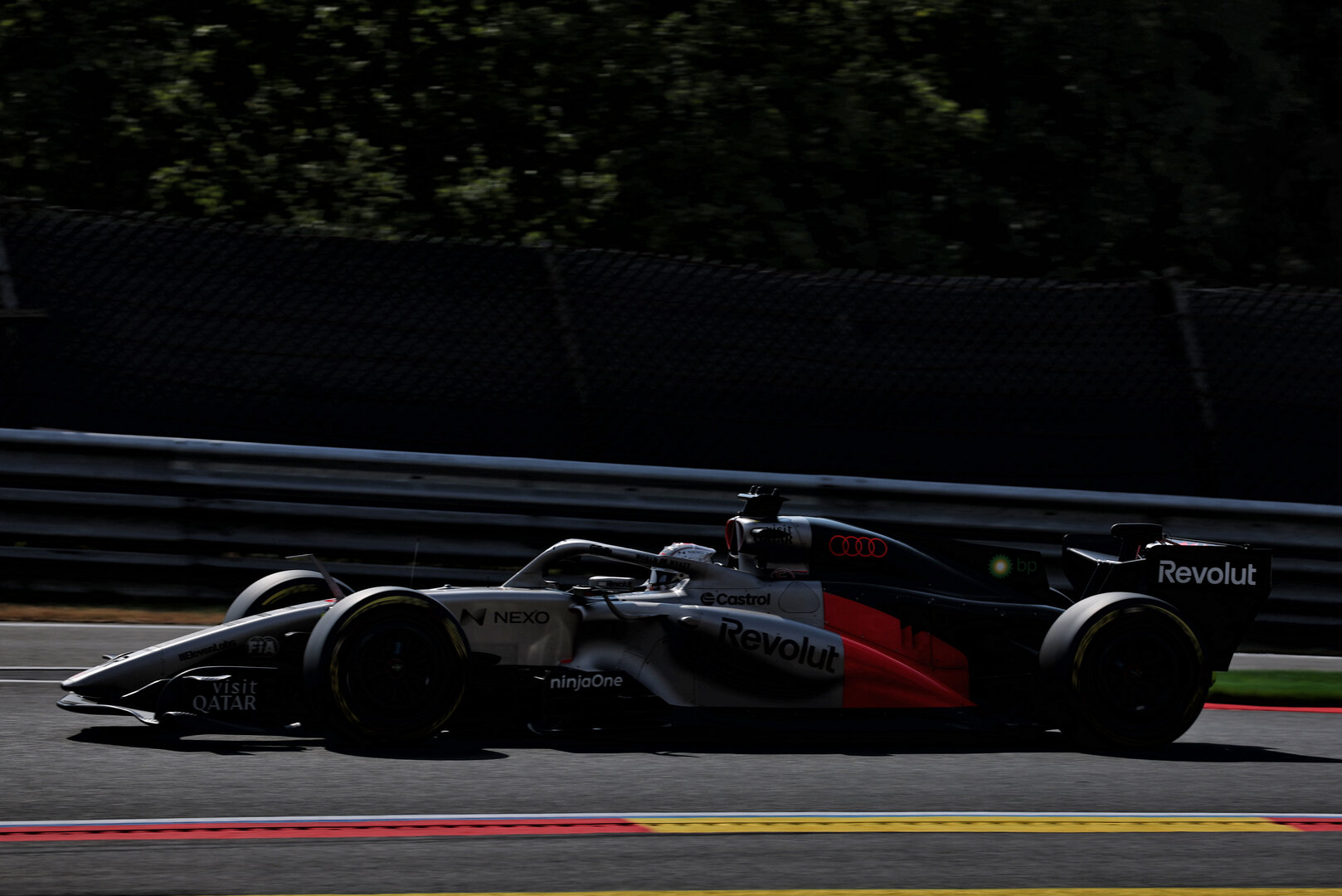 GP BELGIO, Nico Hulkenberg (GER) Audi F1 Team R26.
17.07.2026. Formula 1 World Championship, Rd 10, Belgian Grand Prix, Spa Francorchamps, Belgium, Practice Day.
- www.xpbimages.com, EMail: requests@xpbimages.com © Copyright: Patching / XPB Images