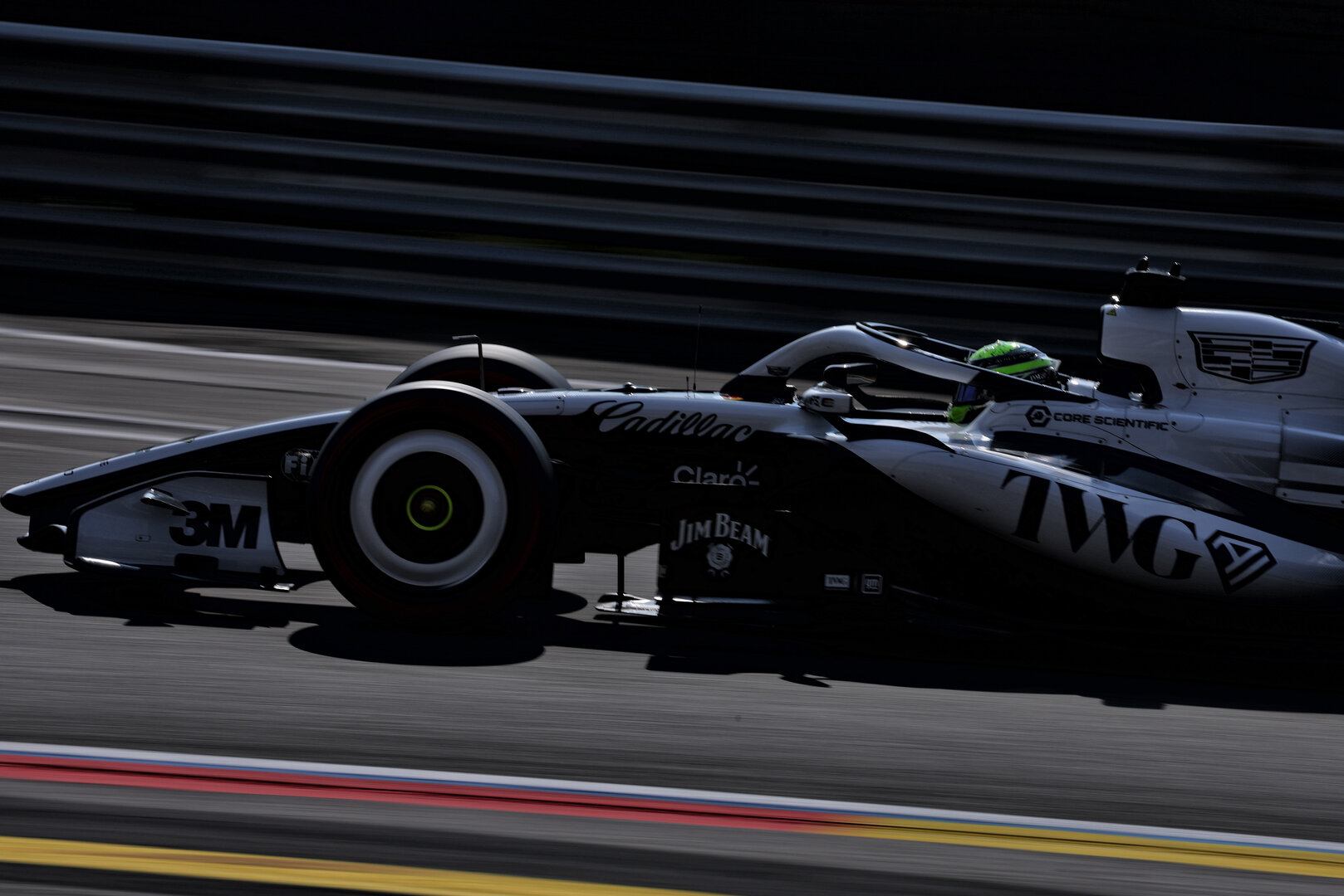 GP BELGIO, Sergio Perez (MEX) Cadillac Formula 1 Team MAC-26.
17.07.2026. Formula 1 World Championship, Rd 10, Belgian Grand Prix, Spa Francorchamps, Belgium, Practice Day.
- www.xpbimages.com, EMail: requests@xpbimages.com © Copyright: Patching / XPB Images