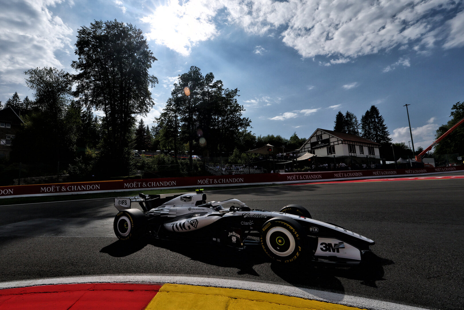 GP BELGIO, Valtteri Bottas (FIN) Cadillac Formula 1 Team MAC-26.
17.07.2026. Formula 1 World Championship, Rd 10, Belgian Grand Prix, Spa Francorchamps, Belgium, Practice Day.
- www.xpbimages.com, EMail: requests@xpbimages.com © Copyright: Bearne / XPB Images