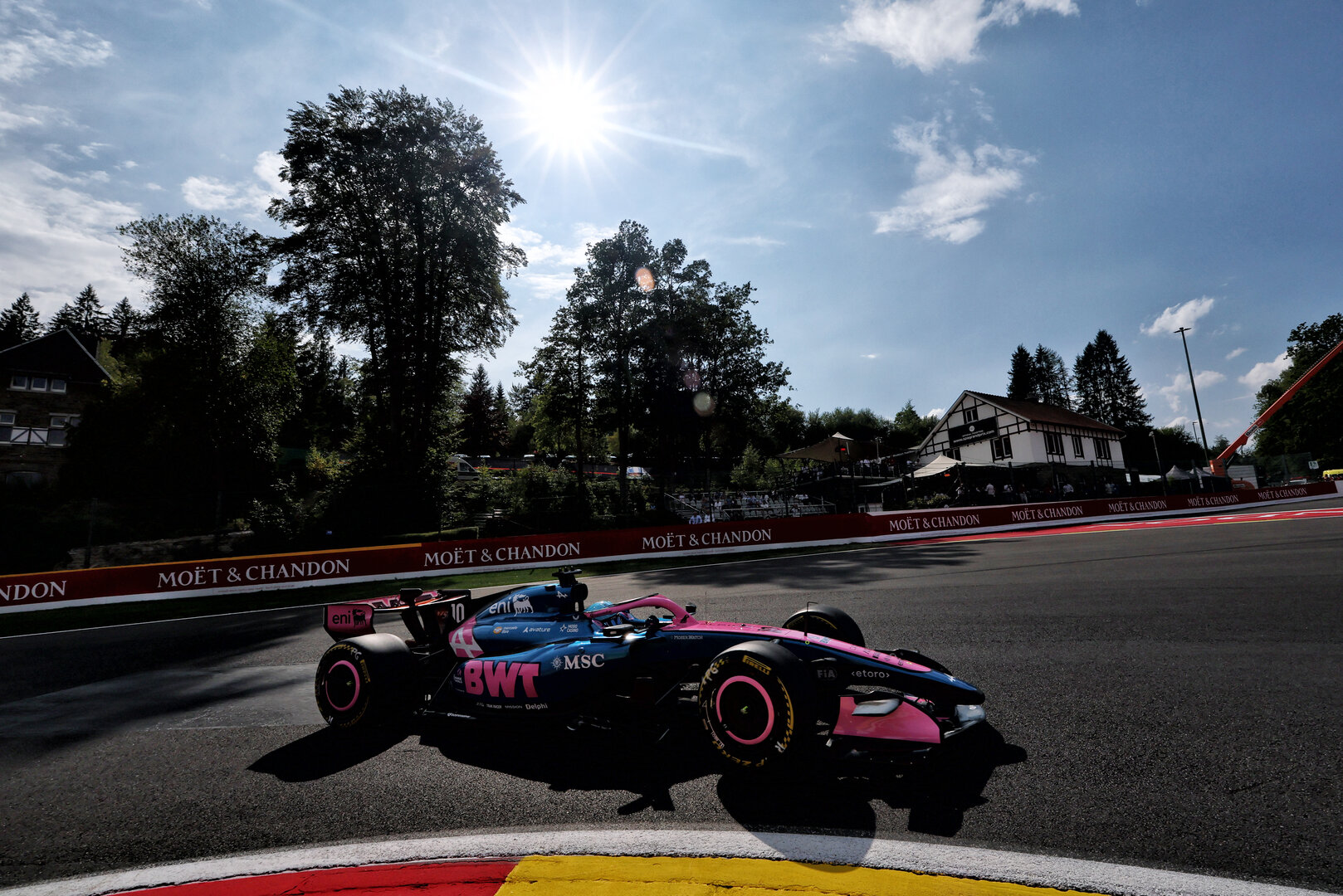 GP BELGIO, Pierre Gasly (FRA) Alpine F1 Team A526.
17.07.2026. Formula 1 World Championship, Rd 10, Belgian Grand Prix, Spa Francorchamps, Belgium, Practice Day.
- www.xpbimages.com, EMail: requests@xpbimages.com © Copyright: Bearne / XPB Images