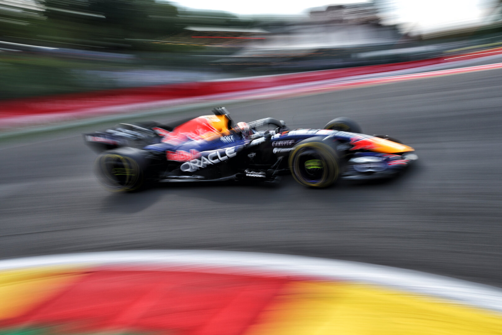 GP BELGIO, Max Verstappen (NLD) Red Bull Racing RB22.
17.07.2026. Formula 1 World Championship, Rd 10, Belgian Grand Prix, Spa Francorchamps, Belgium, Practice Day.
- www.xpbimages.com, EMail: requests@xpbimages.com © Copyright: Bearne / XPB Images