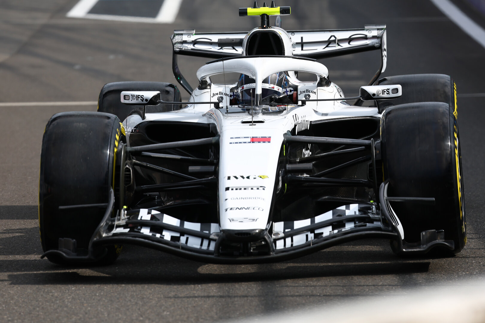 GP BELGIO, Valtteri Bottas (FIN) Cadillac Formula 1 Team MAC-26 leaves the pits.
17.07.2026. Formula 1 World Championship, Rd 10, Belgian Grand Prix, Spa Francorchamps, Belgium, Practice Day.
- www.xpbimages.com, EMail: requests@xpbimages.com © Copyright: Bearne / XPB Images