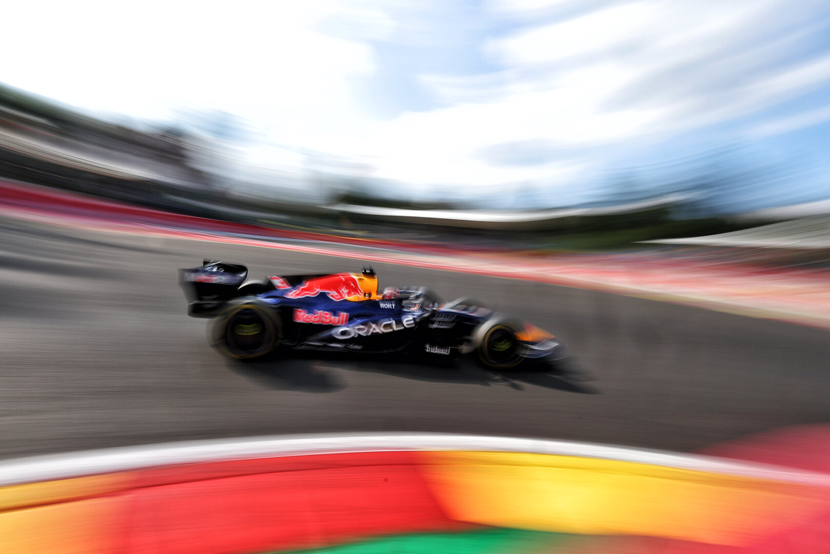 GP BELGIO, Max Verstappen (NLD) Red Bull Racing RB22.
17.07.2026. Formula 1 World Championship, Rd 10, Belgian Grand Prix, Spa Francorchamps, Belgium, Practice Day.
- www.xpbimages.com, EMail: requests@xpbimages.com © Copyright: Bearne / XPB Images