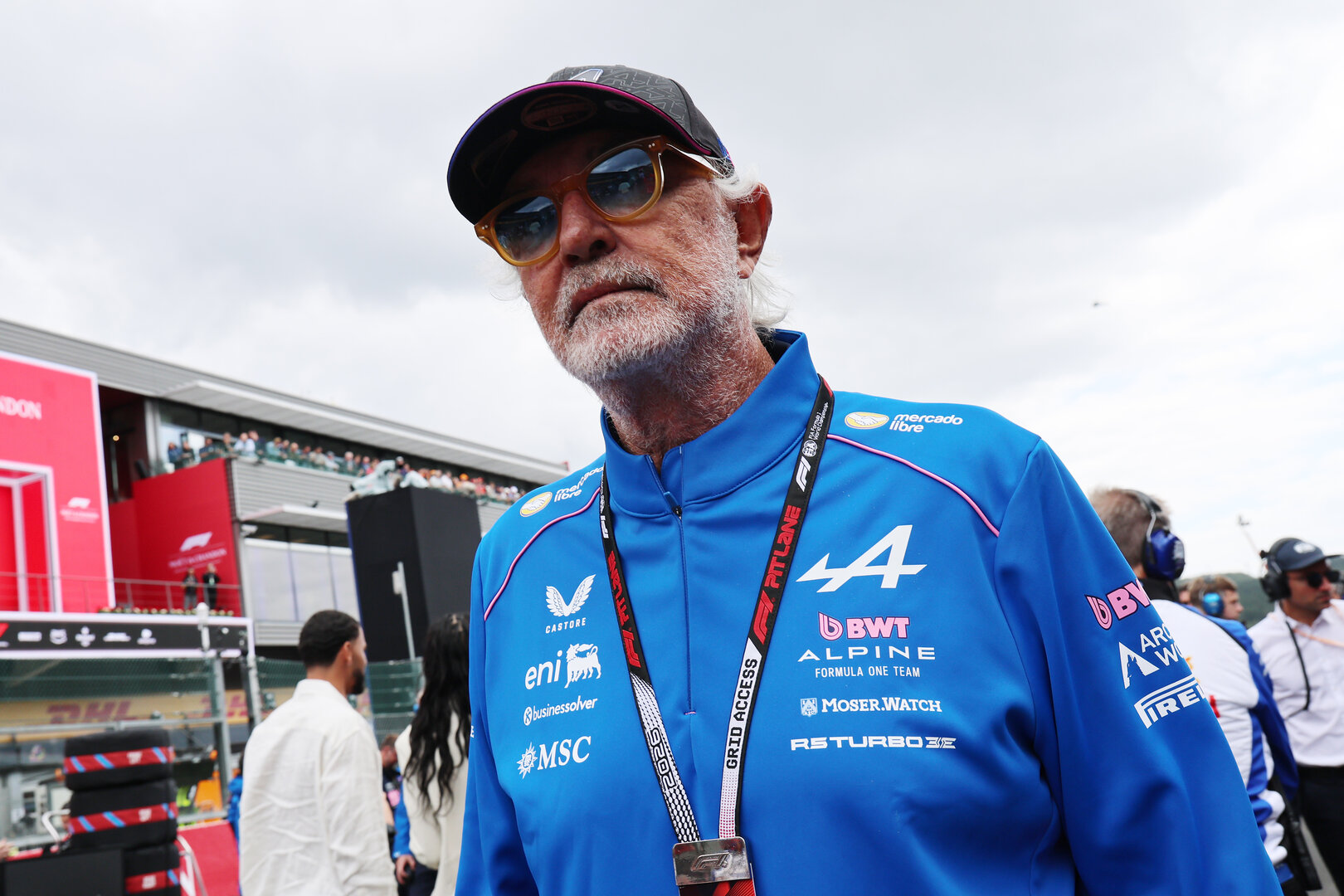GP BELGIO, Flavio Briatore (ITA) Alpine F1 Team Executive Advisor on the grid.
19.07.2026. Formula 1 World Championship, Rd 10, Belgian Grand Prix, Spa Francorchamps, Belgium, Gara Day.
- www.xpbimages.com, EMail: requests@xpbimages.com © Copyright: Batchelor / XPB Images