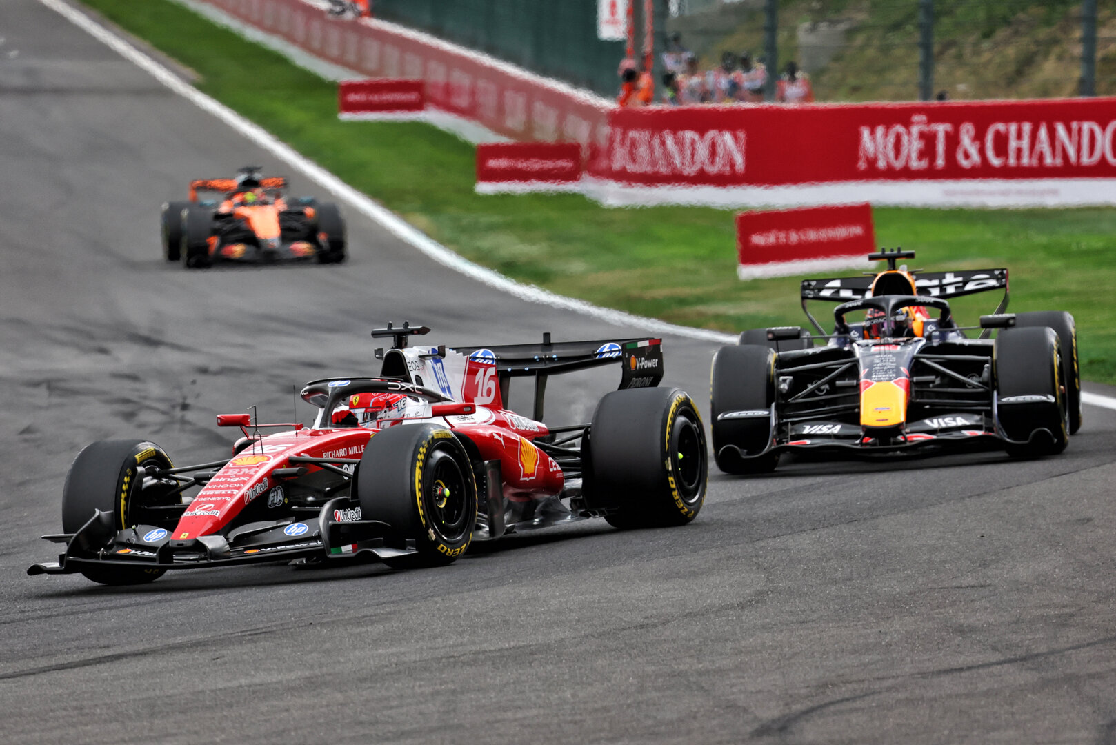 GP BELGIO, Charles Leclerc (MON) Ferrari SF-26.
19.07.2026. Formula 1 World Championship, Rd 10, Belgian Grand Prix, Spa Francorchamps, Belgium, Gara Day.
- www.xpbimages.com, EMail: requests@xpbimages.com © Copyright: Bearne / XPB Images