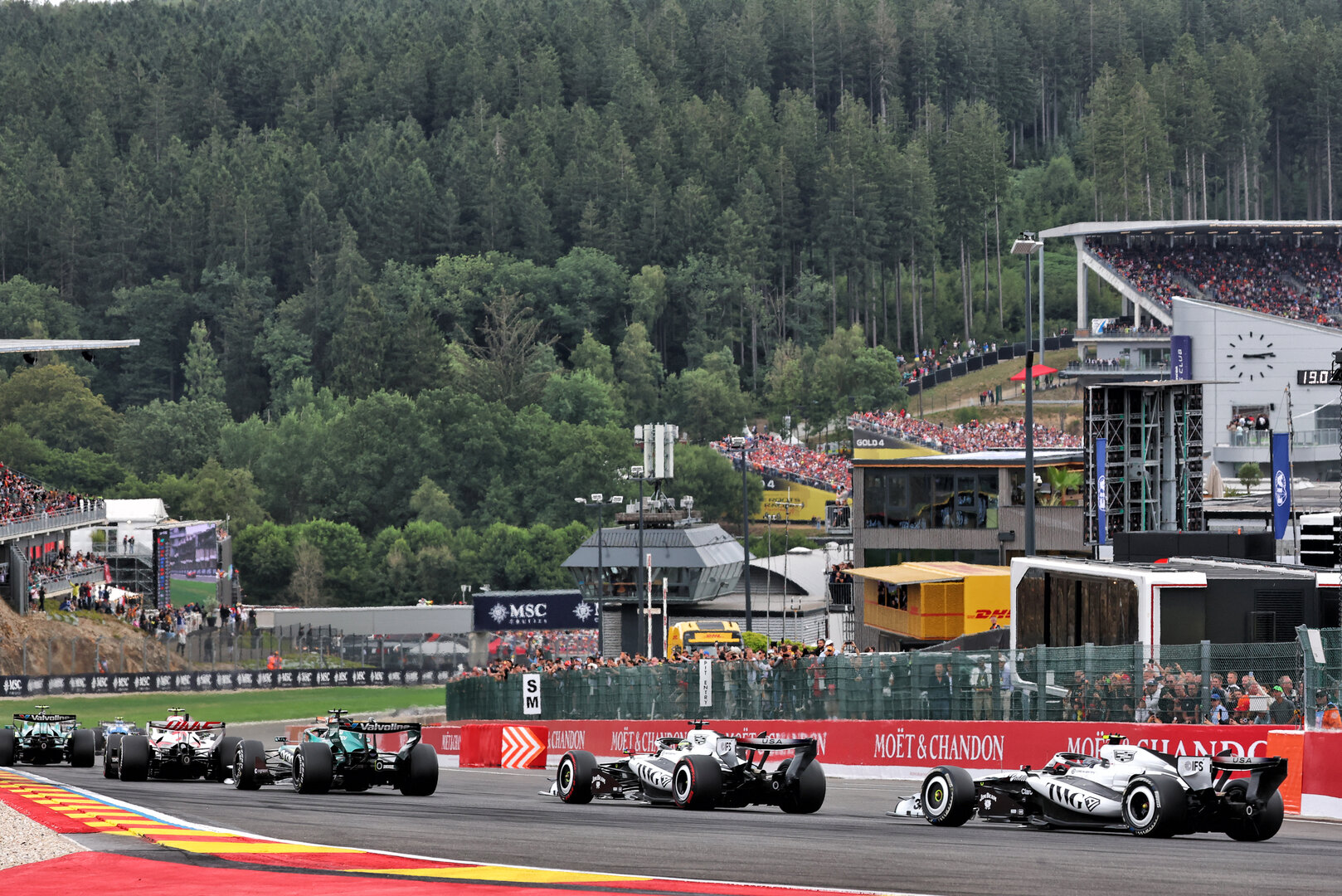 GP BELGIO, Valtteri Bottas (FIN) Cadillac Formula 1 Team MAC-26.
19.07.2026. Formula 1 World Championship, Rd 10, Belgian Grand Prix, Spa Francorchamps, Belgium, Gara Day.
- www.xpbimages.com, EMail: requests@xpbimages.com © Copyright: Bearne / XPB Images