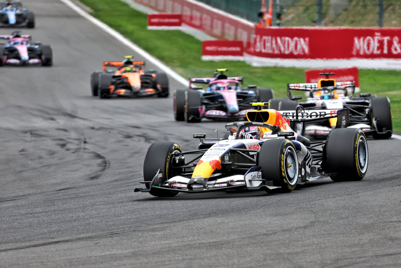 GP BELGIO, Liam Lawson (NZL) Racing Bulls Formula One Team VCARB 03.
19.07.2026. Formula 1 World Championship, Rd 10, Belgian Grand Prix, Spa Francorchamps, Belgium, Gara Day.
- www.xpbimages.com, EMail: requests@xpbimages.com © Copyright: Bearne / XPB Images