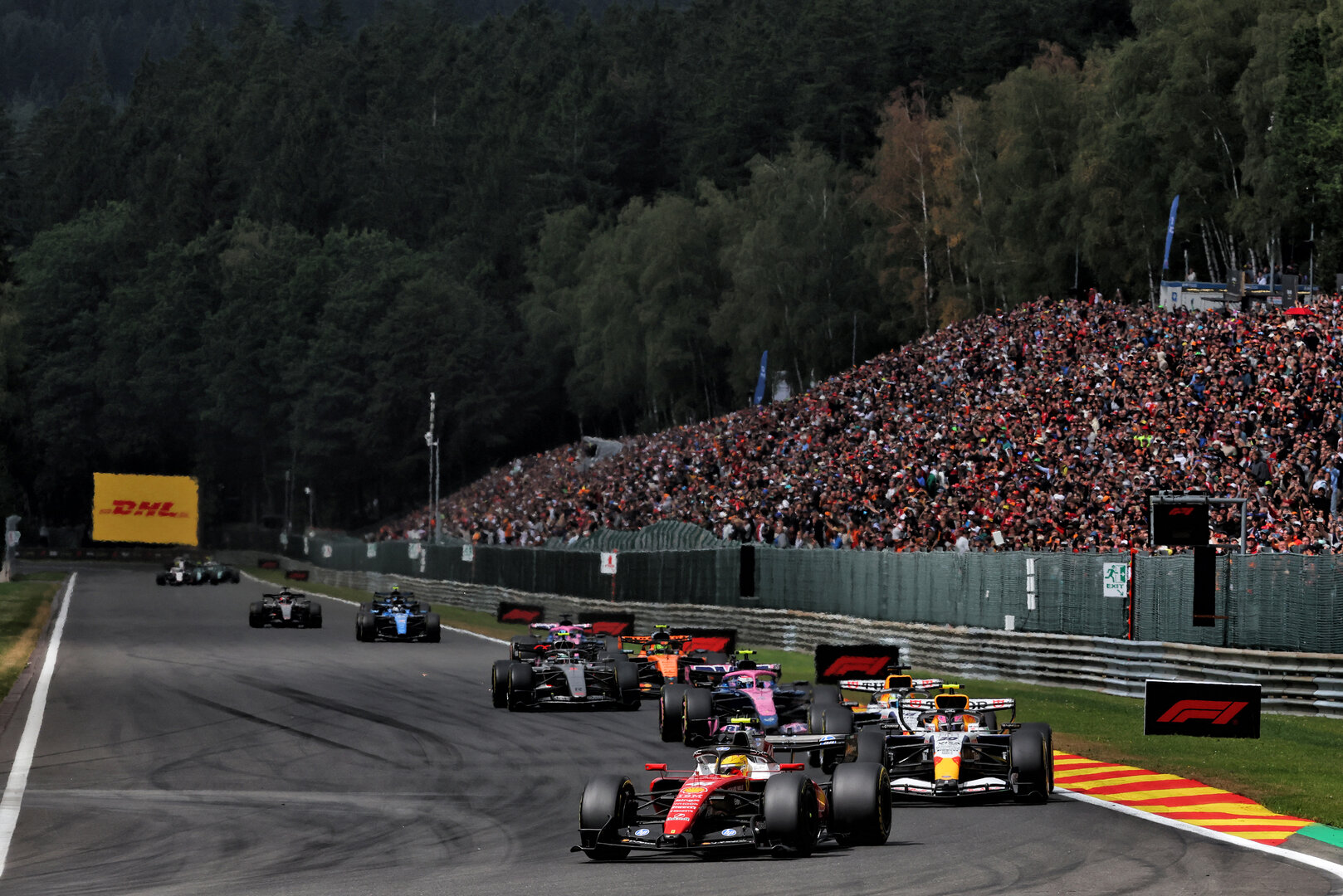 GP BELGIO, Lewis Hamilton (GBR) Ferrari SF-26.
19.07.2026. Formula 1 World Championship, Rd 10, Belgian Grand Prix, Spa Francorchamps, Belgium, Gara Day.
- www.xpbimages.com, EMail: requests@xpbimages.com © Copyright: Patching / XPB Images
