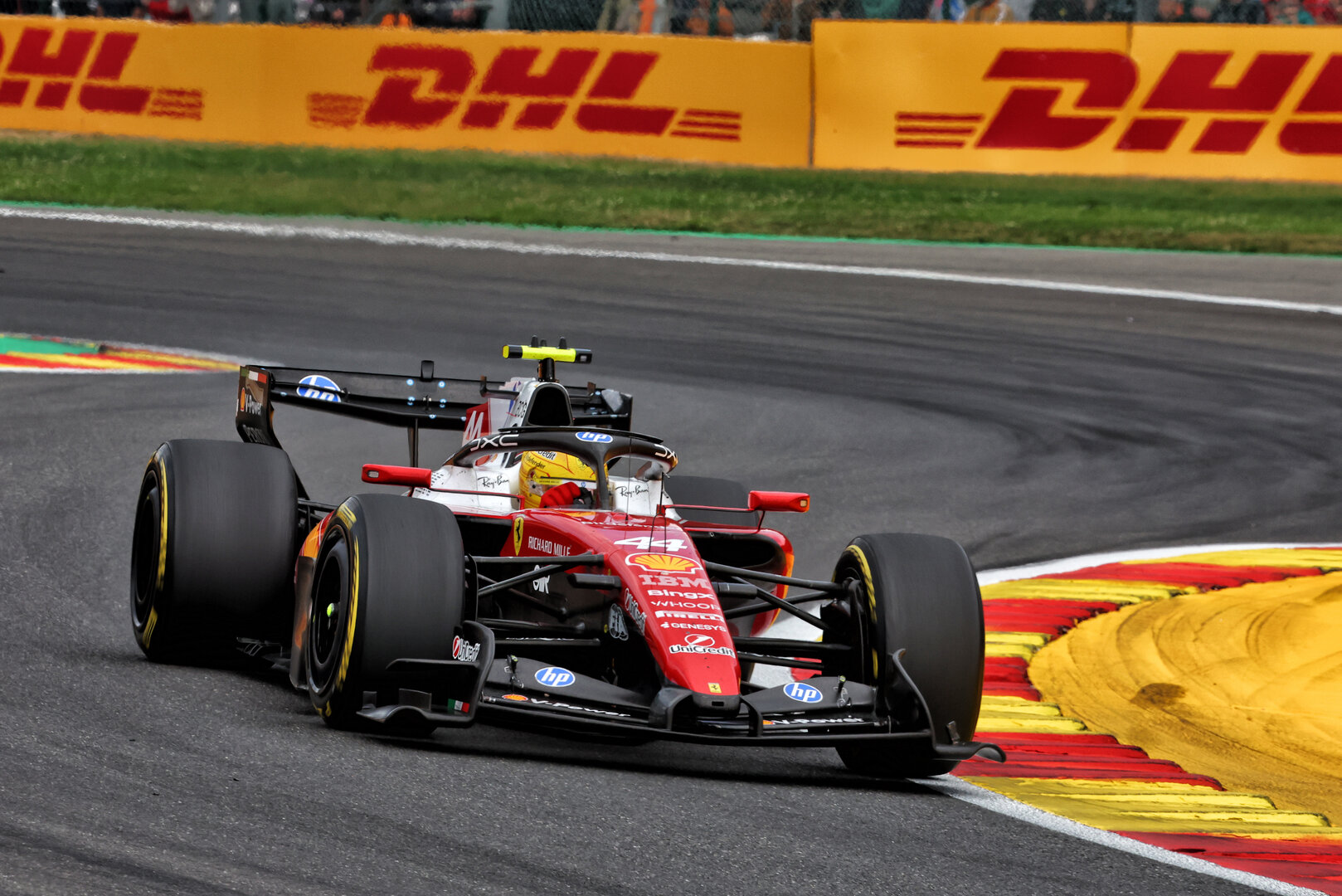 GP BELGIO, Lewis Hamilton (GBR) Ferrari SF-26.
19.07.2026. Formula 1 World Championship, Rd 10, Belgian Grand Prix, Spa Francorchamps, Belgium, Gara Day.
- www.xpbimages.com, EMail: requests@xpbimages.com © Copyright: Patching / XPB Images