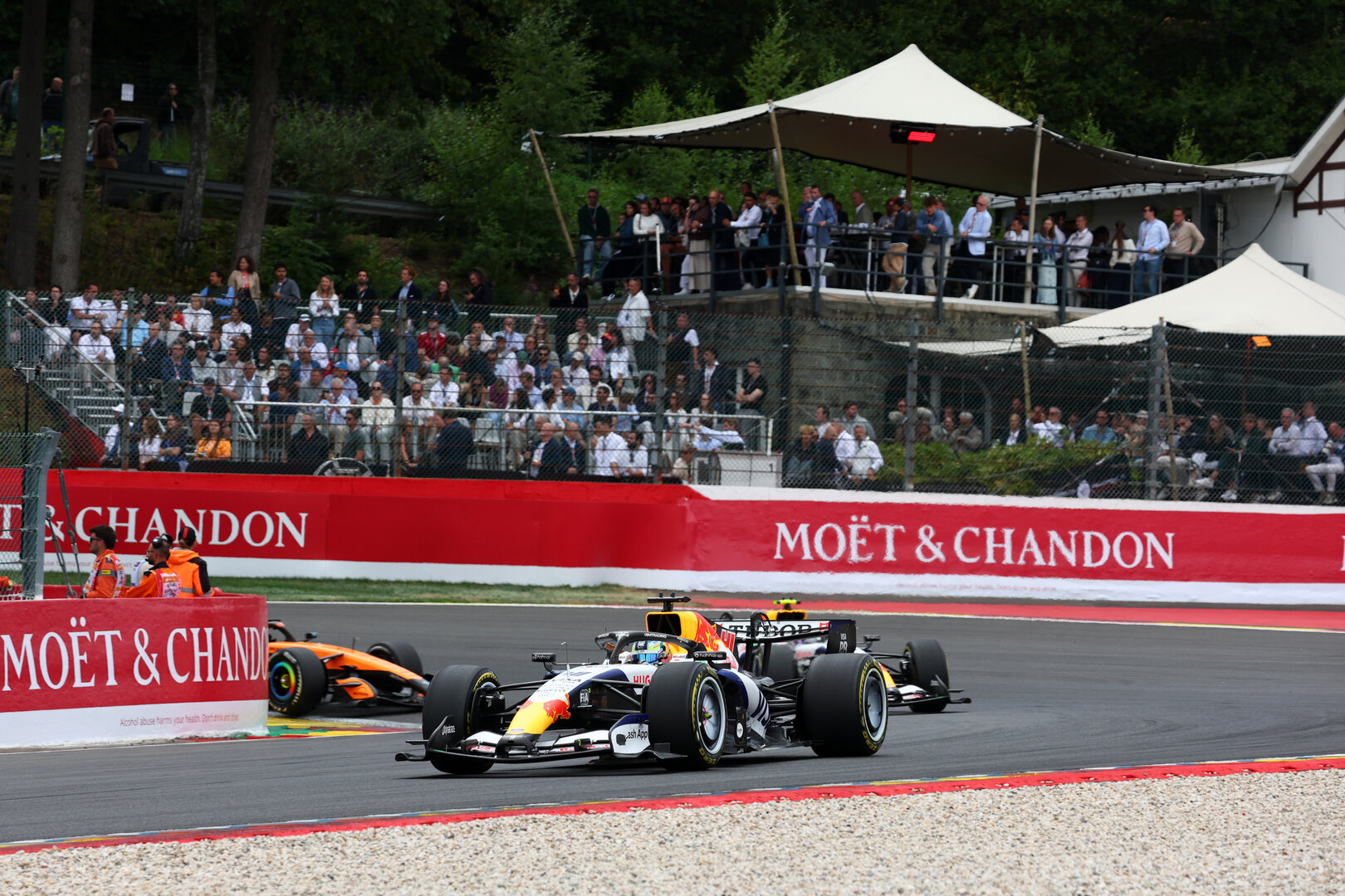 GP BELGIO, Arvid Lindblad (GBR) Racing Bulls Formula One Team VCARB 03.
19.07.2026. Formula 1 World Championship, Rd 10, Belgian Grand Prix, Spa Francorchamps, Belgium, Gara Day.
- www.xpbimages.com, EMail: requests@xpbimages.com © Copyright: Bearne / XPB Images