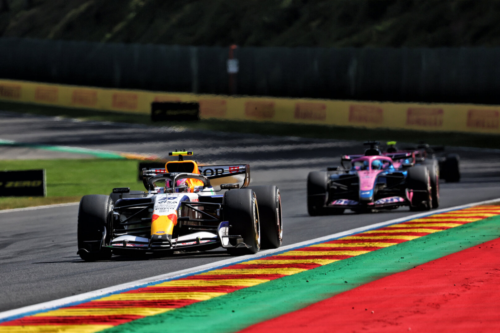 GP BELGIO, Liam Lawson (NZL) Racing Bulls Formula One Team VCARB 03.
19.07.2026. Formula 1 World Championship, Rd 10, Belgian Grand Prix, Spa Francorchamps, Belgium, Gara Day.
- www.xpbimages.com, EMail: requests@xpbimages.com © Copyright: Bearne / XPB Images