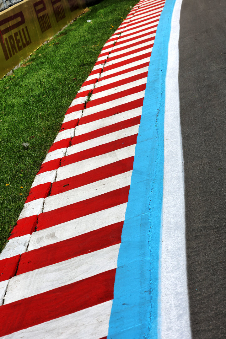 GP CANADA, Circuit Atmosfera - kerb detail.
21.05.2026. Formula 1 World Championship, Rd 5, Canadian Grand Prix, Montreal, Canada, Preparation Day.
- www.xpbimages.com, EMail: requests@xpbimages.com © Copyright: Moy / XPB Images