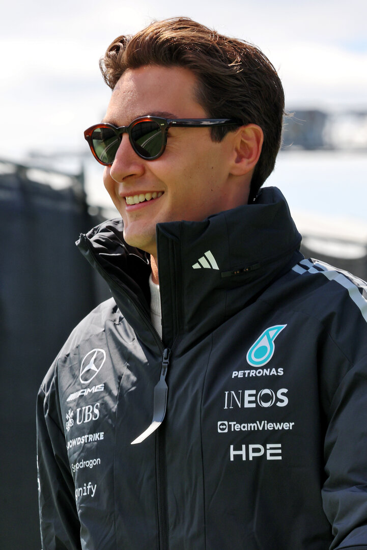 GP CANADA, George Russell (GBR) Mercedes AMG Formula One Team.
21.05.2026. Formula 1 World Championship, Rd 5, Canadian Grand Prix, Montreal, Canada, Preparation Day.
- www.xpbimages.com, EMail: requests@xpbimages.com © Copyright: Batchelor / XPB Images
