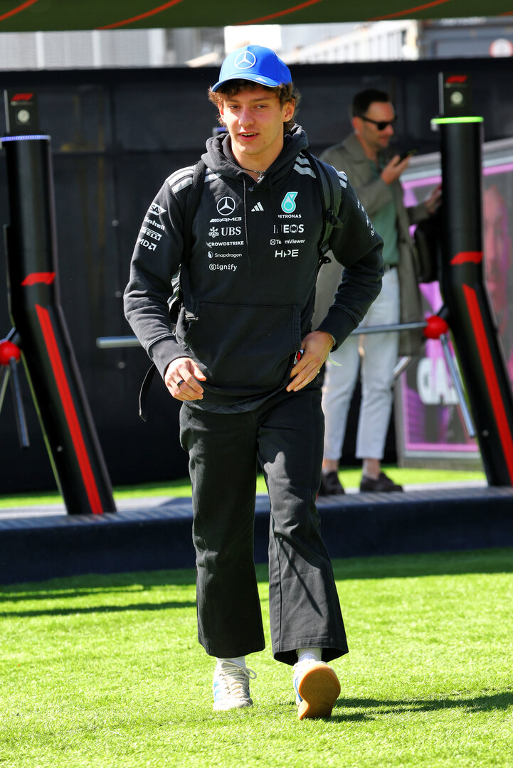 GP CANADA, Andrea Kimi Antonelli (ITA) Mercedes AMG Formula One Team.
21.05.2026. Formula 1 World Championship, Rd 5, Canadian Grand Prix, Montreal, Canada, Preparation Day.
- www.xpbimages.com, EMail: requests@xpbimages.com © Copyright: Bearne / XPB Images
