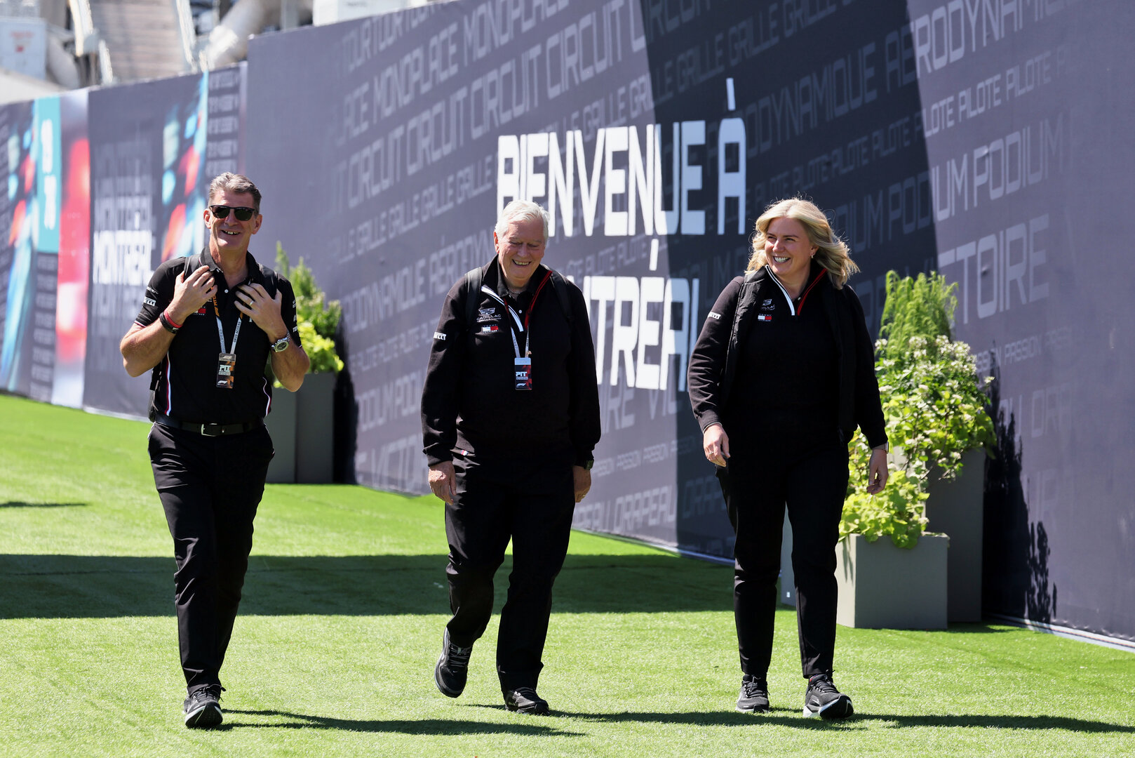 GP CANADA, (L to R): Graeme Lowdon (GBR) Cadillac Formula 1 Team, Team Principal with Pat Symonds (GBR) Cadillac Formula 1 Team Executive Engineering Consultant e Laura Marchant (GBR) Cadillac Formula 1 Team Executive Assistant.
21.05.2026. Formula 1 World Championship, Rd 5, Canadian Grand Prix, Montreal, Canada, Preparation Day.
- www.xpbimages.com, EMail: requests@xpbimages.com © Copyright: Moy / XPB Images