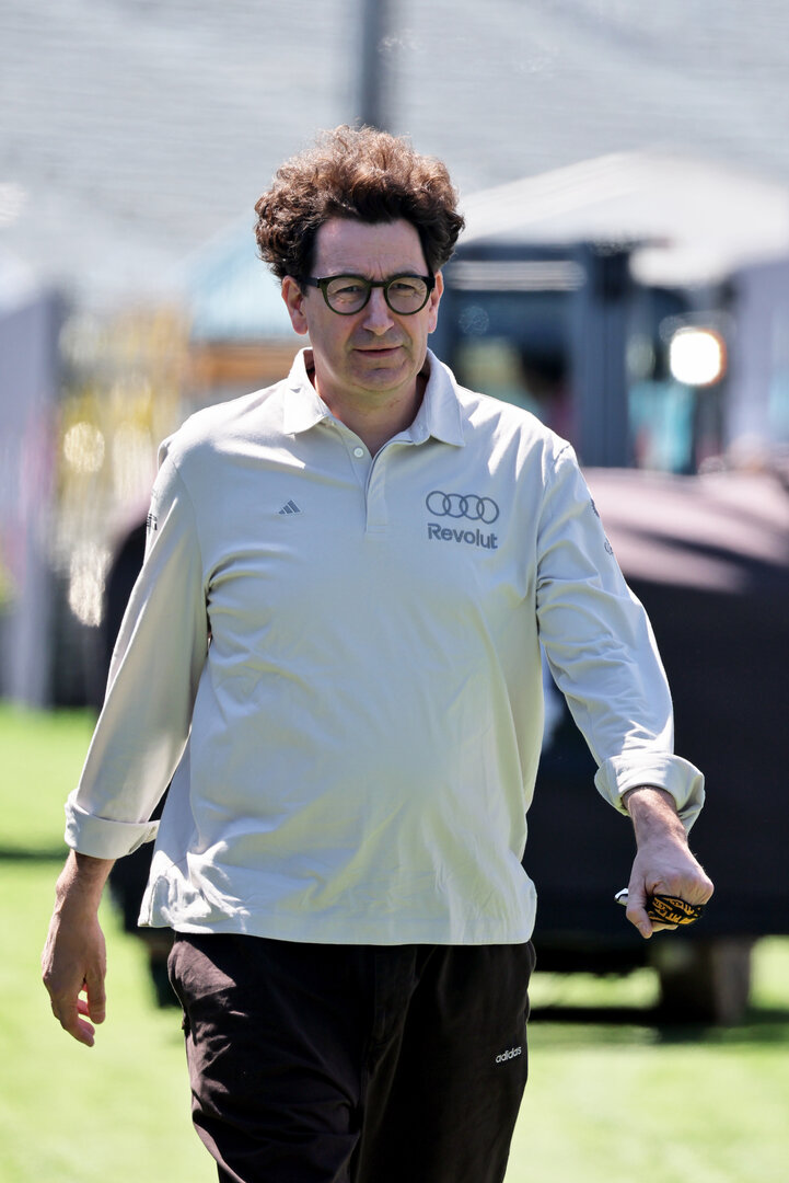 GP CANADA, Mattia Binotto (ITA) Audi F1 Team Motorsport Chief Operating e Chief Technical Officer.
21.05.2026. Formula 1 World Championship, Rd 5, Canadian Grand Prix, Montreal, Canada, Preparation Day.
- www.xpbimages.com, EMail: requests@xpbimages.com © Copyright: Moy / XPB Images