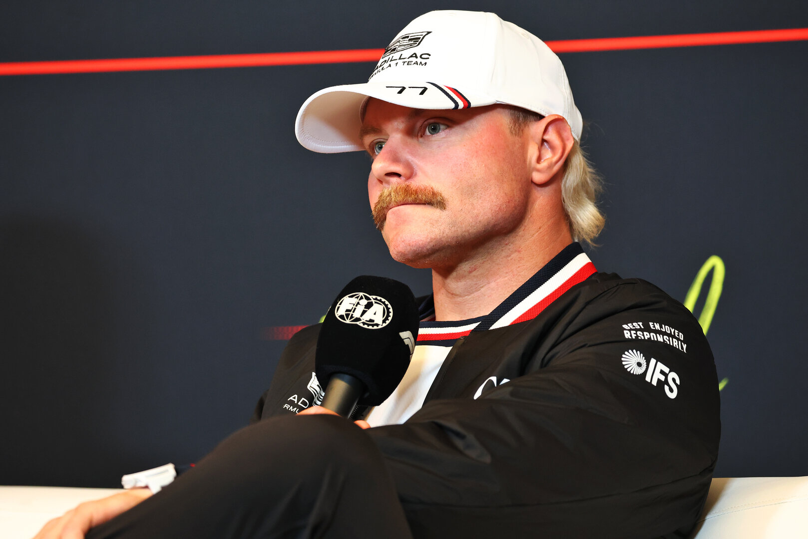 GP CANADA, Valtteri Bottas (FIN) Cadillac Formula 1 Team in the FIA Press Conference.
21.05.2026. Formula 1 World Championship, Rd 5, Canadian Grand Prix, Montreal, Canada, Preparation Day.
- www.xpbimages.com, EMail: requests@xpbimages.com © Copyright: Bearne / XPB Images