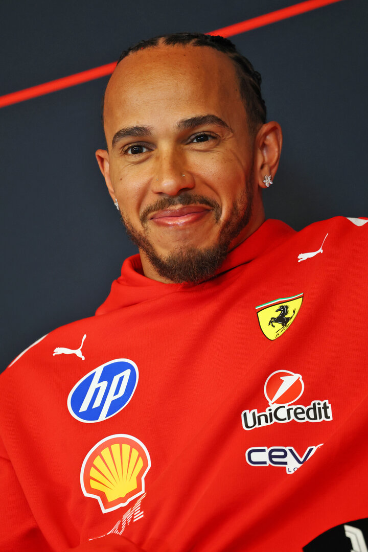 GP CANADA, Lewis Hamilton (GBR) Ferrari in the FIA Press Conference.
21.05.2026. Formula 1 World Championship, Rd 5, Canadian Grand Prix, Montreal, Canada, Preparation Day.
- www.xpbimages.com, EMail: requests@xpbimages.com © Copyright: Bearne / XPB Images