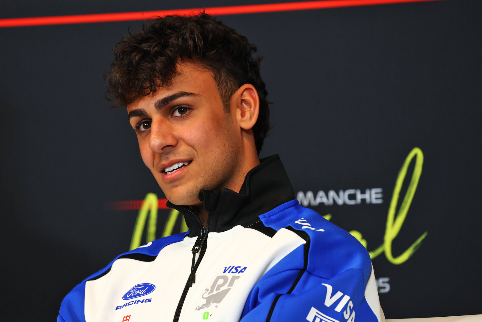 GP CANADA, Arvid Lindblad (GBR) Racing Bulls Formula One Team in the FIA Press Conference.
21.05.2026. Formula 1 World Championship, Rd 5, Canadian Grand Prix, Montreal, Canada, Preparation Day.
- www.xpbimages.com, EMail: requests@xpbimages.com © Copyright: Bearne / XPB Images