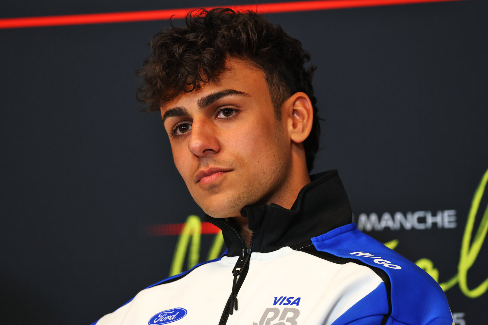 GP CANADA, Arvid Lindblad (GBR) Racing Bulls Formula One Team in the FIA Press Conference.
21.05.2026. Formula 1 World Championship, Rd 5, Canadian Grand Prix, Montreal, Canada, Preparation Day.
- www.xpbimages.com, EMail: requests@xpbimages.com © Copyright: Bearne / XPB Images