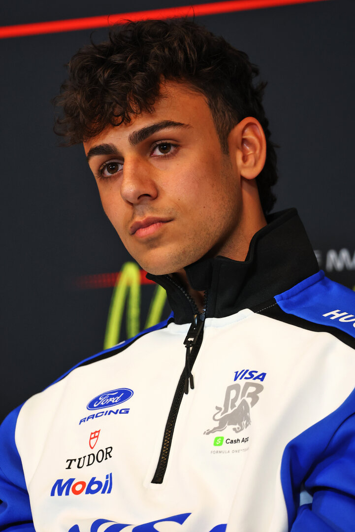 GP CANADA, Arvid Lindblad (GBR) Racing Bulls Formula One Team in the FIA Press Conference.
21.05.2026. Formula 1 World Championship, Rd 5, Canadian Grand Prix, Montreal, Canada, Preparation Day.
- www.xpbimages.com, EMail: requests@xpbimages.com © Copyright: Bearne / XPB Images