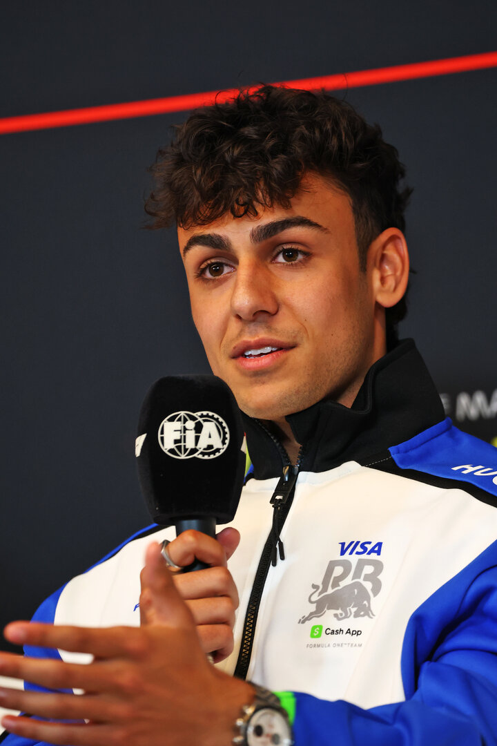 GP CANADA, Arvid Lindblad (GBR) Racing Bulls Formula One Team in the FIA Press Conference.
21.05.2026. Formula 1 World Championship, Rd 5, Canadian Grand Prix, Montreal, Canada, Preparation Day.
- www.xpbimages.com, EMail: requests@xpbimages.com © Copyright: Bearne / XPB Images