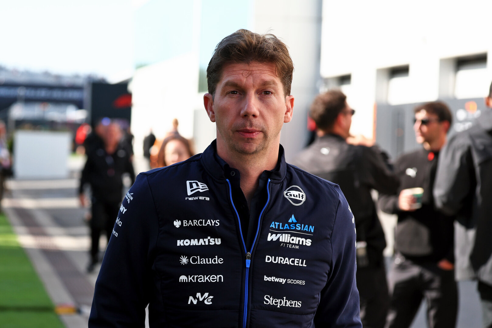 GP CANADA, James Vowles (GBR) Williams F1 Team, Team Principal.
22.05.2026. Formula 1 World Championship, Rd 5, Canadian Grand Prix, Montreal, Canada, Sprint Qualifiche Day.
- www.xpbimages.com, EMail: requests@xpbimages.com © Copyright: Bearne / XPB Images