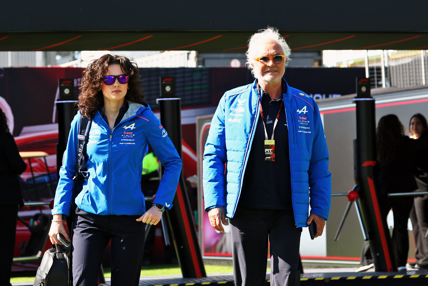 GP CANADA, Flavio Briatore (ITA) Alpine F1 Team Executive Advisor (Right).
22.05.2026. Formula 1 World Championship, Rd 5, Canadian Grand Prix, Montreal, Canada, Sprint Qualifiche Day.
- www.xpbimages.com, EMail: requests@xpbimages.com © Copyright: Bearne / XPB Images