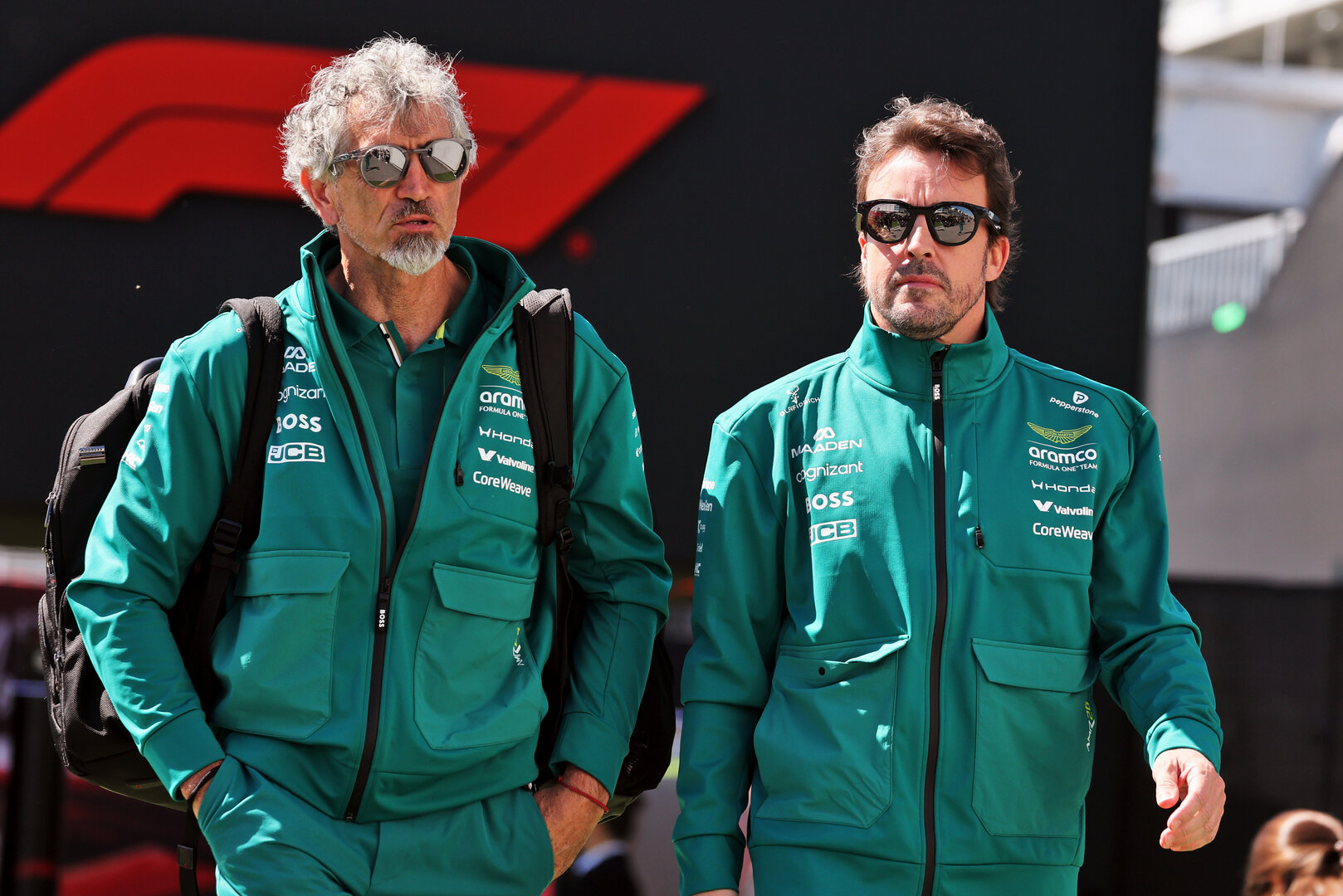 GP CANADA, (L to R): Edoardo Bendinelli (ITA) Aston Martin F1 Team Personal Trainer with Fernando Alonso (ESP) Aston Martin F1 Team.
22.05.2026. Formula 1 World Championship, Rd 5, Canadian Grand Prix, Montreal, Canada, Sprint Qualifiche Day.
- www.xpbimages.com, EMail: requests@xpbimages.com © Copyright: Moy / XPB Images