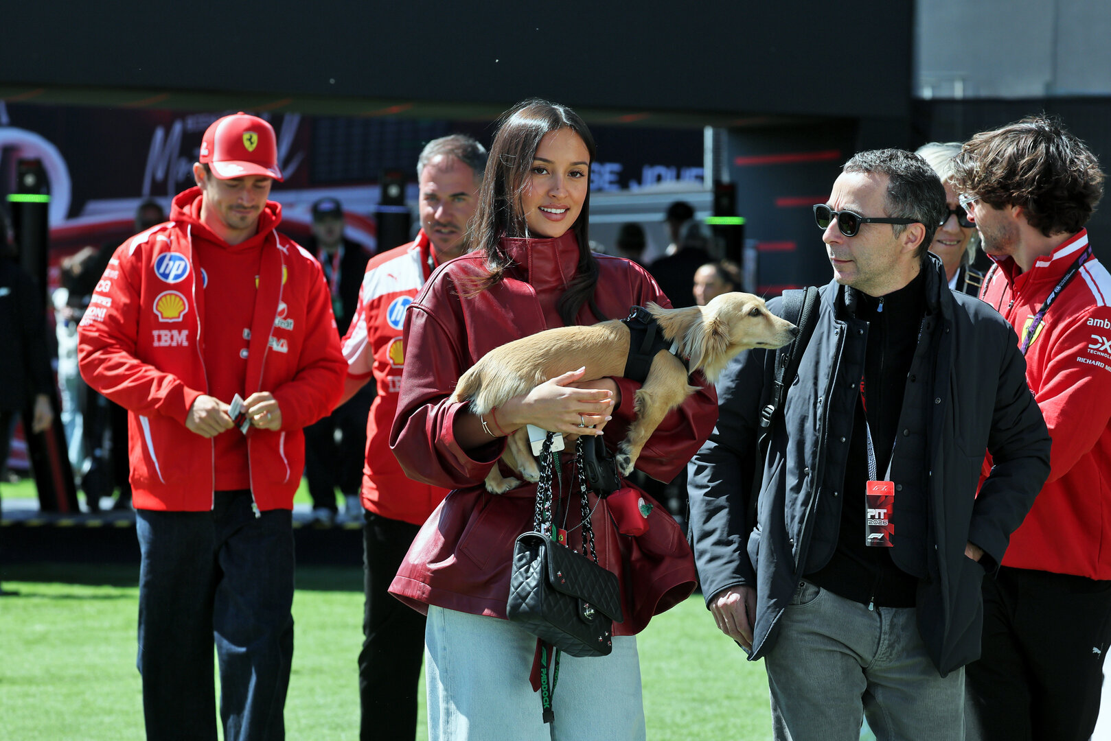 GP CANADA, (L to R): Alexandra Leclerc (ITA) with Nicolas Todt (FRA) Driver Manager.
22.05.2026. Formula 1 World Championship, Rd 5, Canadian Grand Prix, Montreal, Canada, Sprint Qualifiche Day.
- www.xpbimages.com, EMail: requests@xpbimages.com © Copyright: Moy / XPB Images