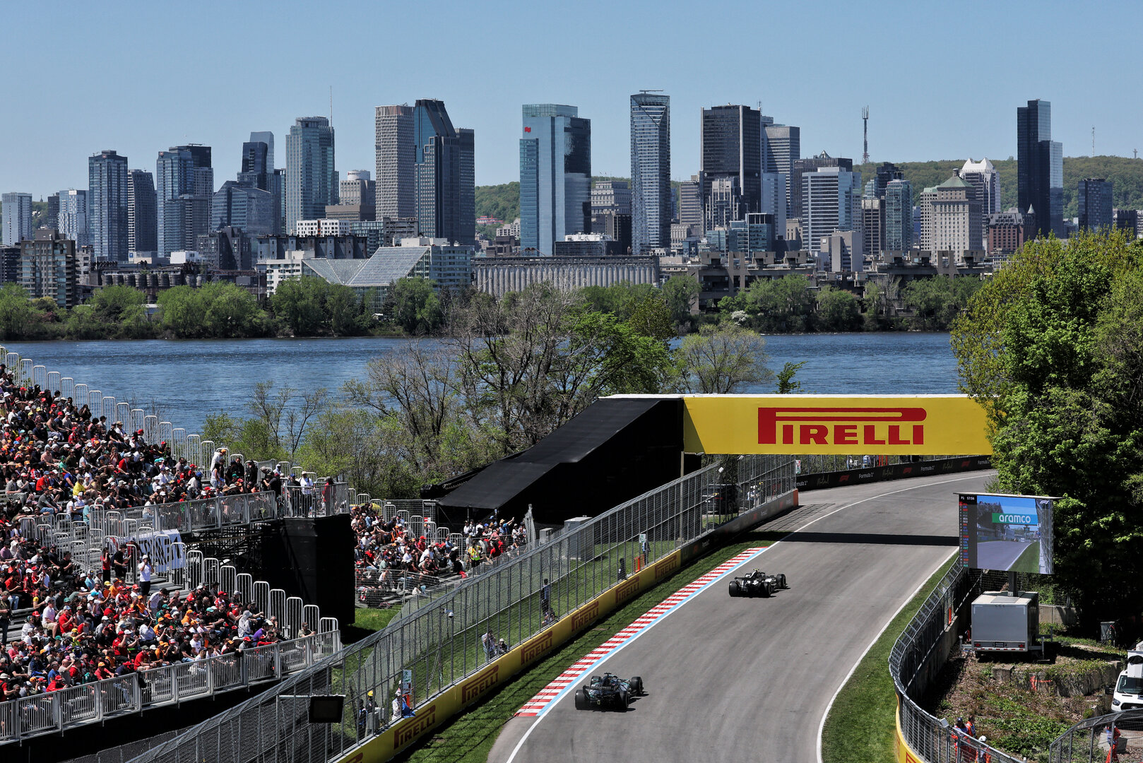 GP CANADA, George Russell (GBR) Mercedes AMG Formula One Team W17.
22.05.2026. Formula 1 World Championship, Rd 5, Canadian Grand Prix, Montreal, Canada, Sprint Qualifiche Day.
- www.xpbimages.com, EMail: requests@xpbimages.com © Copyright: Moy / XPB Images