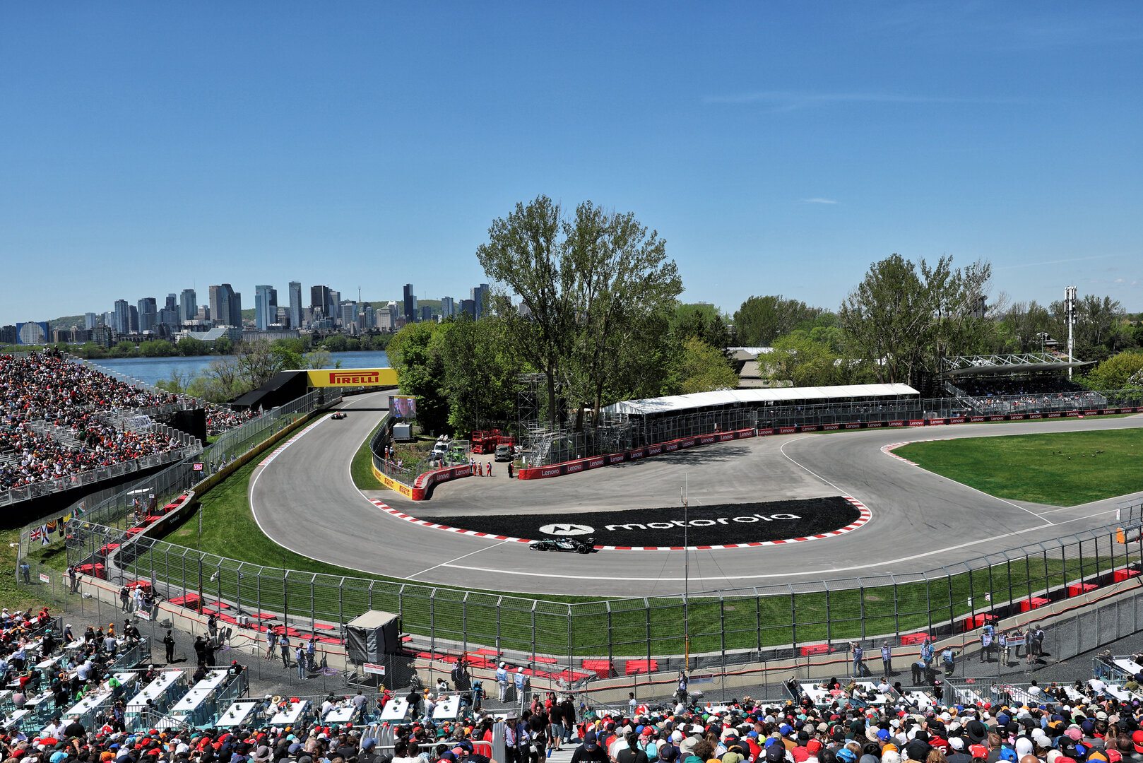 GP CANADA, George Russell (GBR) Mercedes AMG Formula One Team W17.
22.05.2026. Formula 1 World Championship, Rd 5, Canadian Grand Prix, Montreal, Canada, Sprint Qualifiche Day.
- www.xpbimages.com, EMail: requests@xpbimages.com © Copyright: Moy / XPB Images