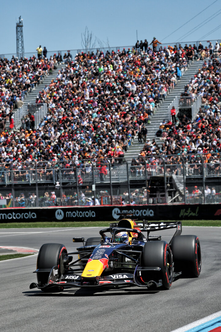 GP CANADA, Max Verstappen (NLD) Red Bull Racing RB22.
22.05.2026. Formula 1 World Championship, Rd 5, Canadian Grand Prix, Montreal, Canada, Sprint Qualifiche Day.
- www.xpbimages.com, EMail: requests@xpbimages.com © Copyright: Moy / XPB Images