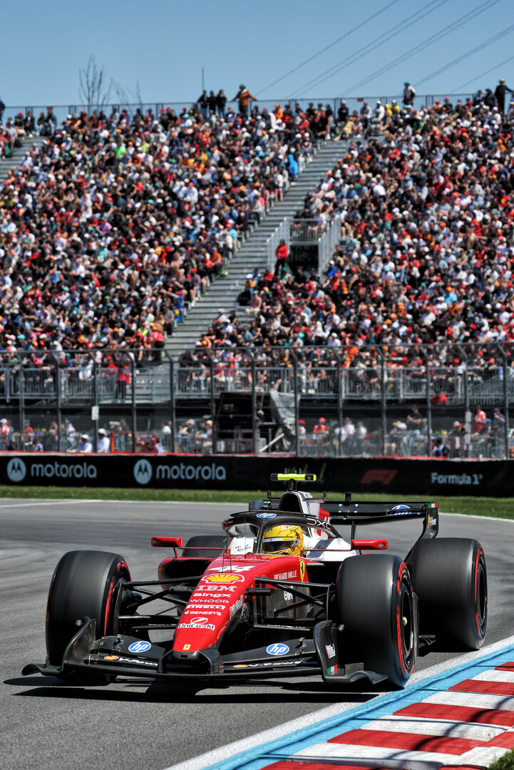 GP CANADA, Lewis Hamilton (GBR) Ferrari SF-26.
22.05.2026. Formula 1 World Championship, Rd 5, Canadian Grand Prix, Montreal, Canada, Sprint Qualifiche Day.
- www.xpbimages.com, EMail: requests@xpbimages.com © Copyright: Moy / XPB Images