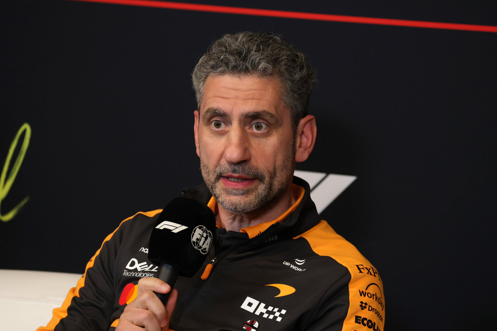 GP CANADA, Andrea Stella (ITA) McLaren F1 Team Team Principal in the FIA Press Conference.
22.05.2026. Formula 1 World Championship, Rd 5, Canadian Grand Prix, Montreal, Canada, Sprint Qualifiche Day.
- www.xpbimages.com, EMail: requests@xpbimages.com © Copyright: Moy / XPB Images