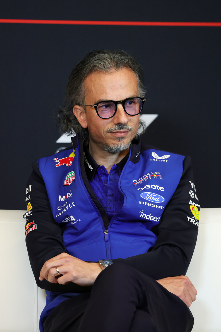 GP CANADA, Laurent Mekies (FRA) Red Bull Racing Team Principal e CEO in the FIA Press Conference.
22.05.2026. Formula 1 World Championship, Rd 5, Canadian Grand Prix, Montreal, Canada, Sprint Qualifiche Day.
- www.xpbimages.com, EMail: requests@xpbimages.com © Copyright: Moy / XPB Images