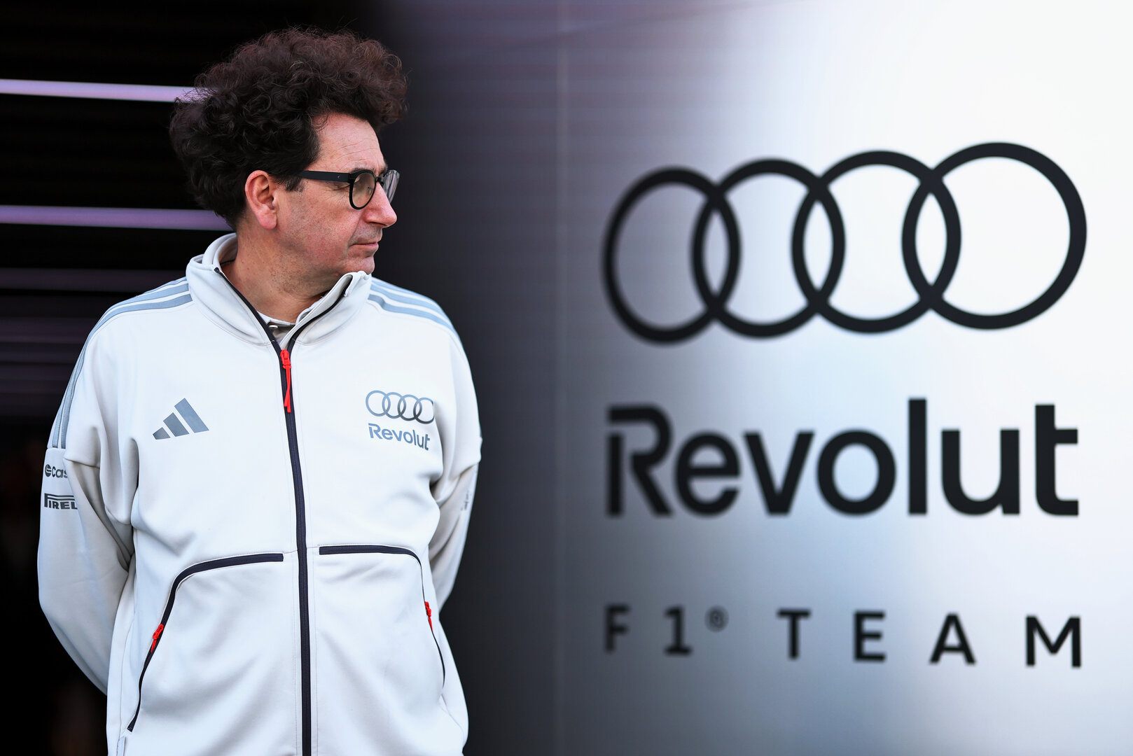 GP CANADA, Mattia Binotto (ITA) Audi F1 Team Motorsport Chief Operating e Chief Technical Officer.
22.05.2026. Formula 1 World Championship, Rd 5, Canadian Grand Prix, Montreal, Canada, Sprint Qualifiche Day.
- www.xpbimages.com, EMail: requests@xpbimages.com © Copyright: Bearne / XPB Images